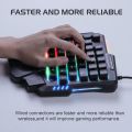 Jedel K601 Single Hand RGB Gaming Keyboard.