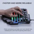 Jedel K601 Single Hand RGB Gaming Keyboard. 