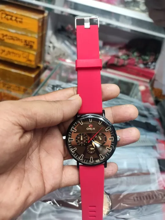 Orix%20%20New%20Attractive%20Design%20Stainless%20Steel%20Dial%20Case%20Round%20Black%20Dial%20Black%20Rubber%20Strap%20Fashionable%20Watch%20For%20Men%20-%20Image%202