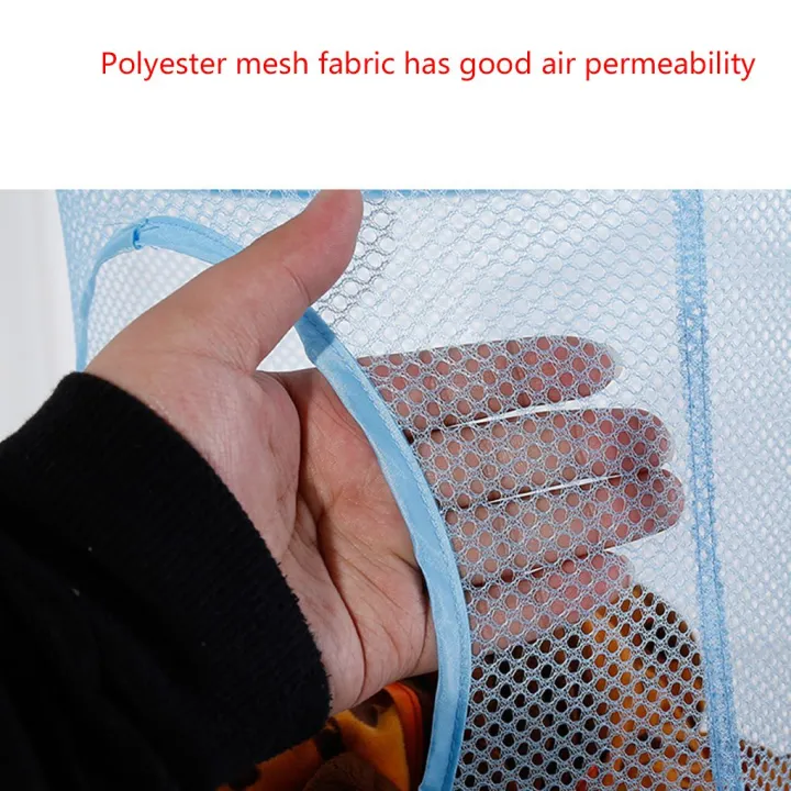 Brand%20New%20Mesh%20Hanging%20Storage%20Organizer%204%20Compartments%20Folding%20Toy%20Clothing%20Bag%20Clothes%20Dryer%20Net%20Basket%20Hanging%20Organizer%20-%20Image%207