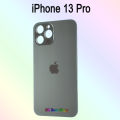 Backshell for iPhone 13 Pro Replacement Back Battery Cover Back Rear Glass Case - camera. 