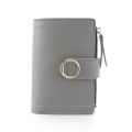 2022 Fashion Wallet for Women Clutch 2 Fold Female Purse Small Zipper Leather Purse Women Ladies Card Bag.