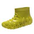 Cross-border short tube fashion men's waterproof shoes galoshes kitchen work rain boots rain boots anti-slip overshoes Korean version foreign trade wear.