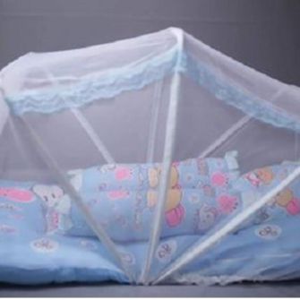 Mosquito Net Bassinet Cover Set Bedding Set Baby Bed Set -Baby Bed