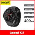 Lamgool K22 watch Bluetooth Call Smart Watch Men Outdoor Sports Fitness Tracker Heart Rate Music Play Smartwatch For Android IOS. 