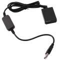 5V 2A ACKE12 ACK-E12 USB Power Cord Adapter + LP-E12 DR-E12 DC Coupler for Canon EOS M M2 M10 M50 Digital Camera.