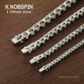 KNOBSPIN D VVS Original Green Moissanite Tennis Bracelets for Women Men Lab Diamond with GRA Wedding Jewelry 925 Sliver Bracelet.
