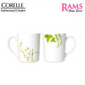 Corelle 4 Pcs Vitrelle Tempered Glass Porcelain Mug / Drinkware / Tableware / Serveware / Households / Dining / Gelas Cawan Porcelain / Gelas Kaca - Sakura / European Herbs / Country Rose / Plum / Rosabelle / Provence Garden / Daisy Field. 