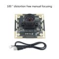 OV9732 Images Sensor USB Camera Module 1MP Manual-focus Lens Monitoring Module 720P MJPG/YUY2 Webcam Board.