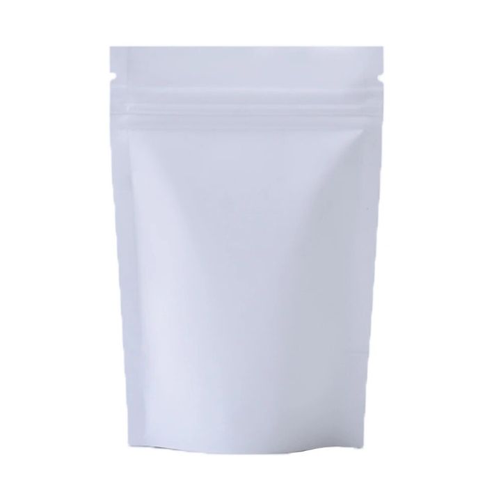 100Pcs%20Matte%20White%20Aluminum%20Mylar%20Foil%20Zip%20Lock%20Stand%20Up%20Bag%20Self%20Seal%20Tear%20Notch%20Reusable%20Doypack%20Food%20Snack%20Chocolate%20Pouches%20-%20Image%202