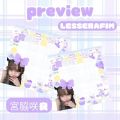 50Pcs/Set Kpop LESSERAFIM Post It Notes New Album KIM CHAEWON SAKURA Photocards Card Poster Sticker Group Fans Gifts.