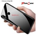 Realme C3 Case Tempered Glass Case with Soft Frame Shockproof Back Cover. 