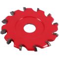 Durable 2 Pcs Circular Saw Cutter Round Sawing Cutting Blades Discs Open Composite Panel Slot Groove Aluminum Plate 10mm & 8mm. 