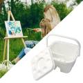 Paint Brush Washer Art Supplies Easy Cleaning Painting Brush Washing Bucket.