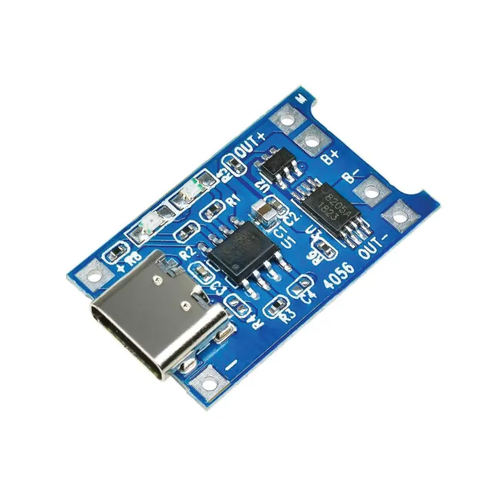 TP%204056%20C%20Type%20USB%20Type%20C%20USB%205V%201A%2018650%20TP4056%20Lithium%20Battery%20Charger%20Module%20Charging%20Board%20with%20Protection%20Dual%20Functions%201A%20Li-ion%20-%20Image%203