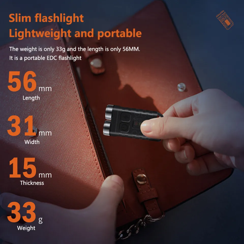 EcoGear FX LED Keychain Flashlight - 6 Pack Mini Keychain Flashlight Review