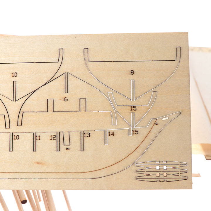 1:100%20Halcon%20Wooden%20Sailing%20Boat%20Model%20DIY%20Kit%20Ship%20Assembly%20Decoration%20Gift%20-%20Image%206