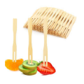 100 Pcs Bamboo Cocktail Picks | Eco-Friendly Disposable Fruit & Appetizer Skewers. 