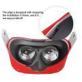 for Quest 2 VR Accessories Silicone Sleeve Protective Case Skin Protective Cover Shell Housing Blue.