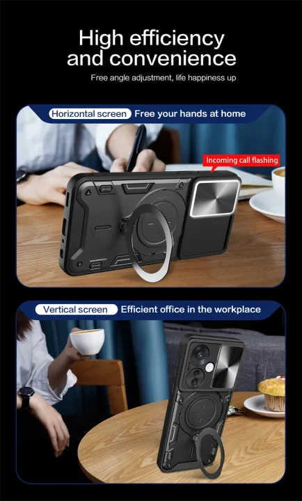 Reno11F%205G%20Case%20Shockproof%20Armor%20Magnetic%20Ring%20Slide%20Camera%20Protect%20Funda%20For%20OPPO%20Reno%2011F%2011%20F%20Reno11%20F%205G%20CPH2603%20Back%20Cover%20-%20Image%205