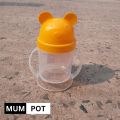 Mum Pot for Baby, Transparent Measuring Mum Pot, Baby Drinking Water Pot, Baby Water Bottle, Kids Water Bottle - 200ml. 