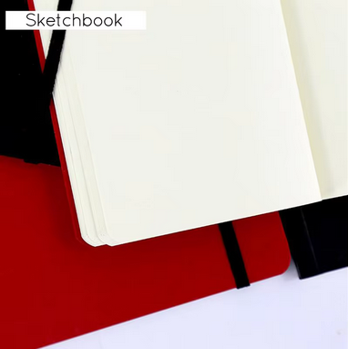 Daily%20Journal%20sketch%20Book%20%20Notebook%20with%20Elastic%20Band%20WHITE%20Cover%20-%20Image%202