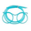 1PC Fun Soft Plastic Straw Funny Glasses Flexible Drinking Toys. 