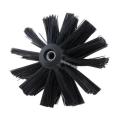 200mm Chimney Brush Rotary Dryer Vent Cleaning Brush Bristle Head Rod For Chimney Dryer Pipe Fireplace Inner Wall Cleaning Tool. 