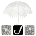 Handheld Parasol Bride Parasol Dance Lace Mini Umbrella Wedding Accessories Wedding Bride Mini Umbrella. 