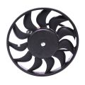Right Small Auxiliary Radiator Cooling Fan Assembly.