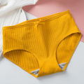 Women Cotton Underwear Seamless panties  panty Female Breathable Solid Color Underpants Girls' Lingerie. 