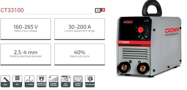 CROWN%20Inverter%20DC%20MMA%20Welding%20Machines%20(30-200A)%20MMA-200%20with%20All%20Accessories%20Model:%20CT33100%20-%20Kings%20Trading%20-%20Image%203