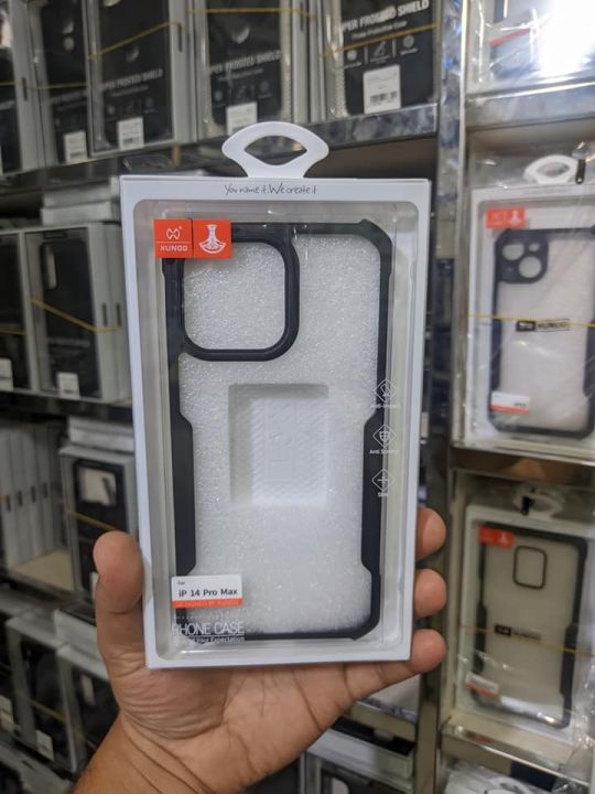Xundd%20Beetle%20Series%20For%20apple%20iPhone%2014%20Pro%20Max%20(6.7")%20Series%20Flat%20Leather%20Shockproof%20Bumper%20Case%20-%20Image%205