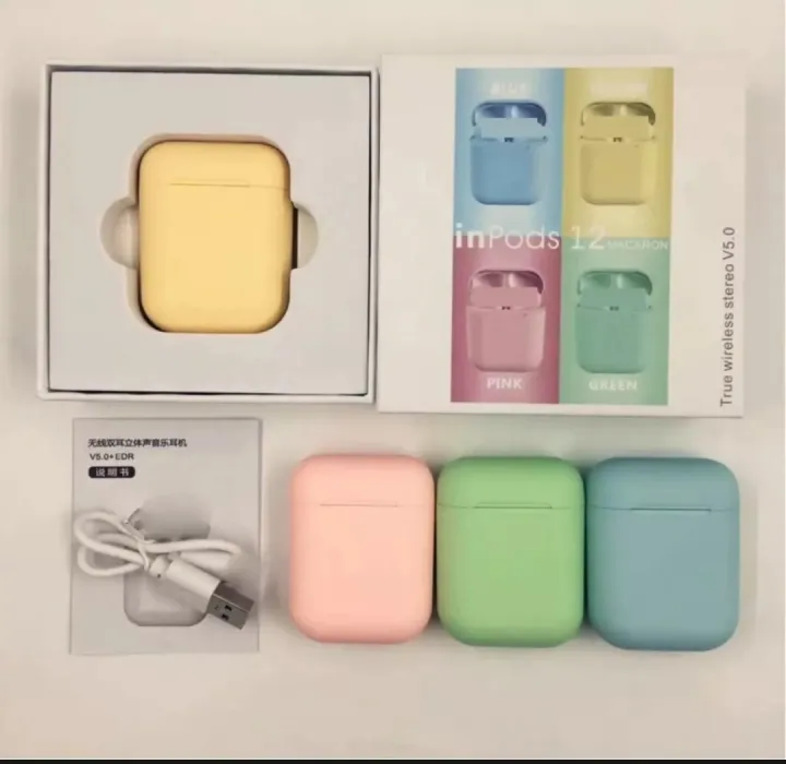 Matte%20inpods%2012%20TWS%20Wireless%20Earphone%20Headphones%20Bluetooth%205.0%20Sport%20Earphones%20Mini%20Earbuds%20for%20Android%20-%20Image%204