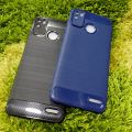 For Walton Primo R8 Carbon Fiber/Leather Textured Mobile Back Cover R 8 R8Back Part 2021.