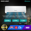 Hisense Full Dc Inverter Air Conditioner | AS18TW4RMATD01BU | 1.5 Ton with Free Delivery and Free Installation.