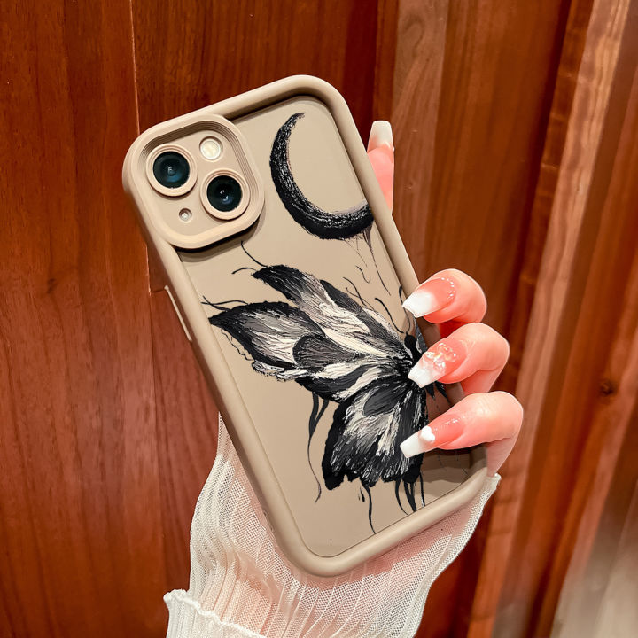 Hontinga%20for%20Redmi%2013%20Xiaomi%20Poco%20M6%204G%20Back%20Cover%20black%20butterfly%20Pattern%20Ladder%20Soft%20Camera%20Protection%20Rubber%20Phone%20Case%20for%20Girls%20-%20Image%204