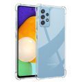 Soft Silicon Transparent Bumper Case Back Cover FOR Samsung Galaxy A72. 