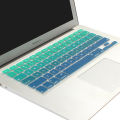 【YIYANGMAOYI111】Gradient Ombre Colors US layout Keyboard Cover Silicone for MacBook Pro 13" 15" Retina & Air 13.3 inch A1466. 