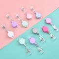 10Pcs Badge Holder Reels Retractable Belt Clip On Retractable ID Card Holders.
