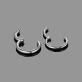 1Pc 316L Stainless Steel Hinged Segment Nose Ring Ear Cartilage Tragus Helix Lip Piercing Nose Hoop Body Piercing Jewelry. 