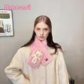 Ameesi Collar Scarf Cartoon Bear Doll Autumn Winter Women Neck Warmer Collar Scarf. 