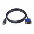 HDMI-compatible To VGA Converter Cable For PC Laptop High Resolution Adapter. 