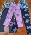 kids Girls Multi Color All Over Print ( AOP ) Laggins 4  pec Combo Pack. 