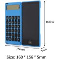 Calculator Notepad 6 Inch LCD Writing Tablet Digital Drawing Pad with Stylus Pen Erase Button Lock Function.