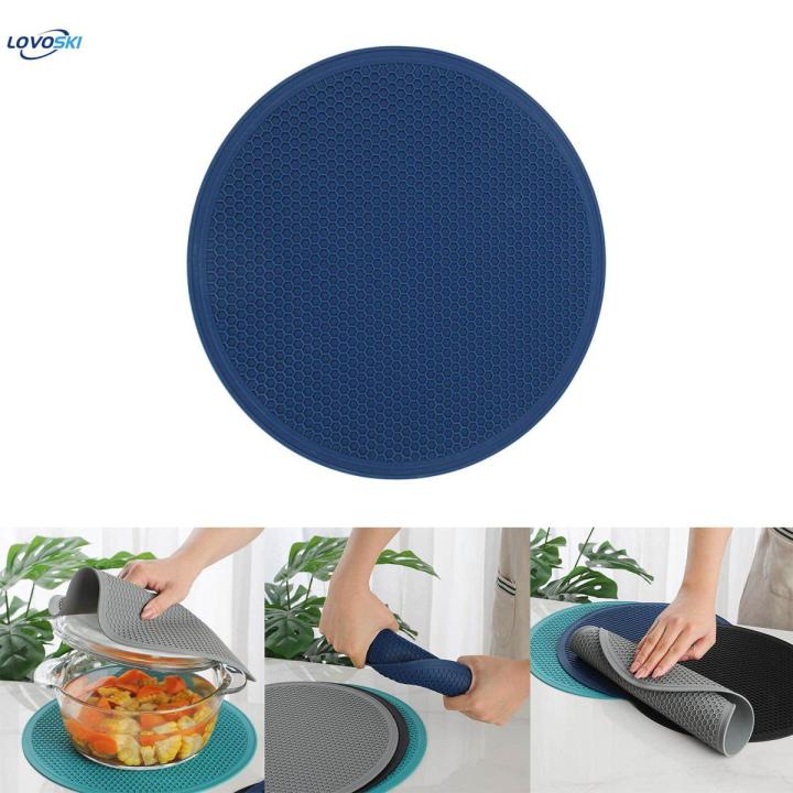 Multipurpose Heat Resistant Oven Mat Counter Drying Placemat for Pans Dishes