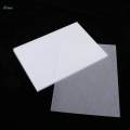 10 x Half Transparent Shrink Film Sheets Shrinkable Paper Craft Fine Polish. 
