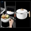Stainless Steel Ramen Bowl Speedy Ramen Cooker, Soup Bowl Noodles Bowl for Hiking Travel Picnic Home Instant Cooking. 