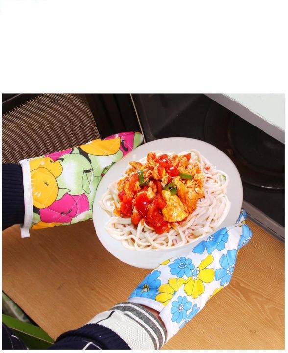 Cotton%20Oven%20Gloves%20Heatproof%20Mitten%20Kitchen%20Cooking-%20Multicolour%20-%20Image%203