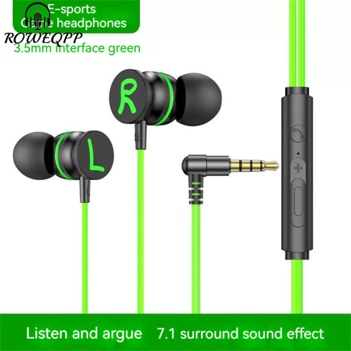 ROWEQPP%20Gaming%20Wire-controlled%20Headset%20Type%20C%20/%203.5mm%20Elbow%20Jack%20Earphone%20Left%20Right%20Channel%20In-ear%20Headphones%20-%20Image%202